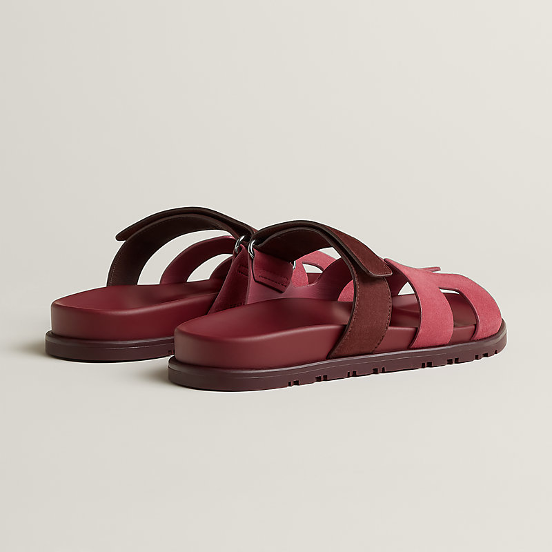 入手困難♪【HERMES】パリ シプレ calfskin burgundy sandals Chypre sandal | Hermès Australia